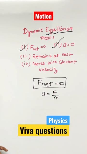 Dynamic equilibrium means #class11physics смотреть онлайн