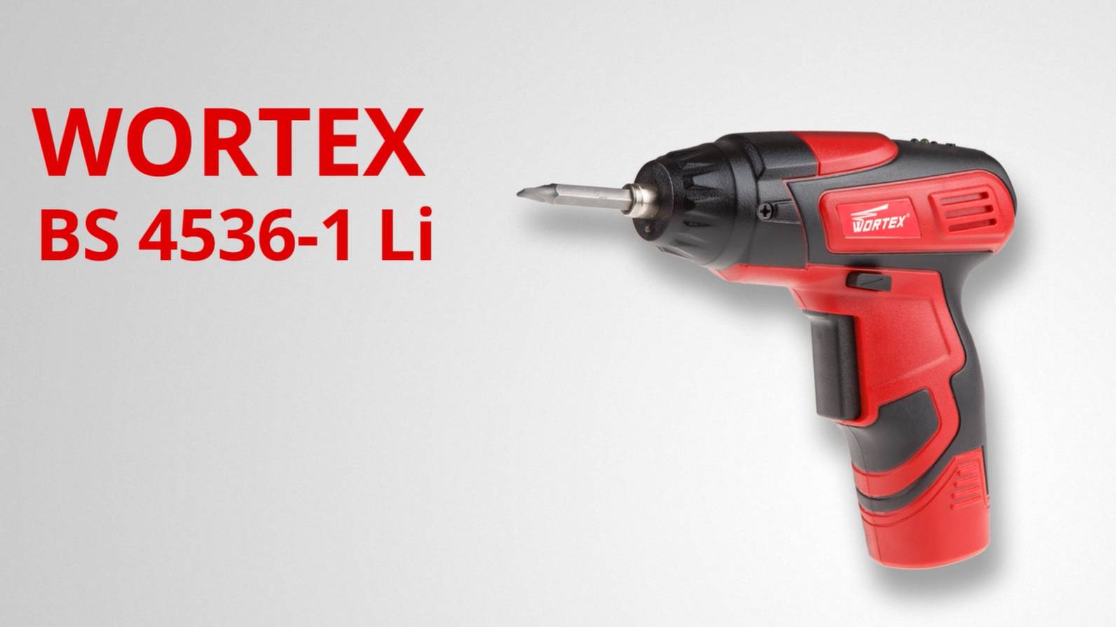 WORTEX BS 4536-1 Li Аккумуляторный шуруповерт смотреть онлайн