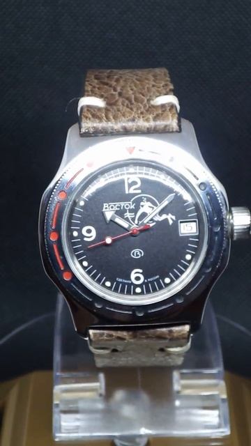 Vostok Amphibia Classic 100634 with Vintage Bezel смотреть онлайн