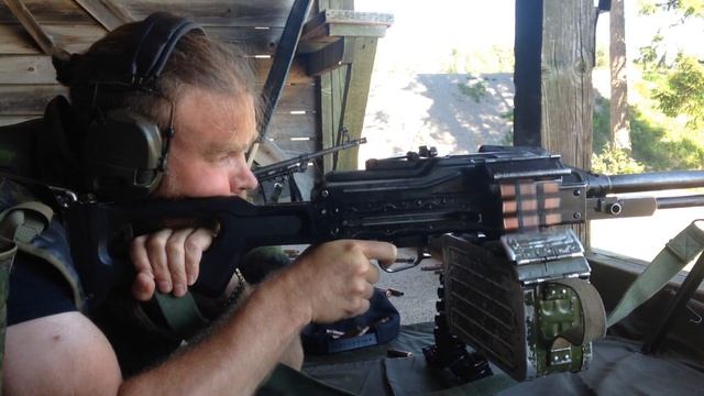 PK Machine Gun Test (Kalashnikov's Machinegun)