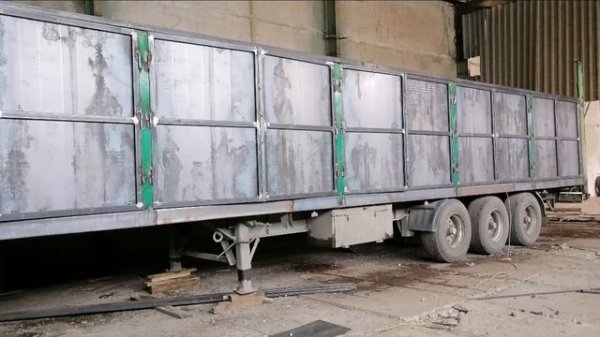 полуприцеп зерновоз своими руками