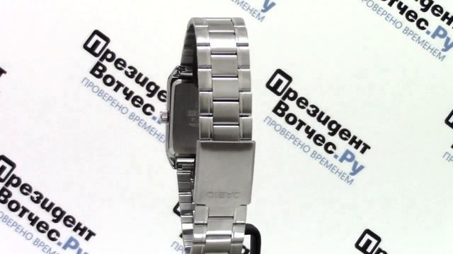 Часы Casio MTP-V007D-7E - Круговой обзор от PresidentWatches.Ru смотреть онлайн