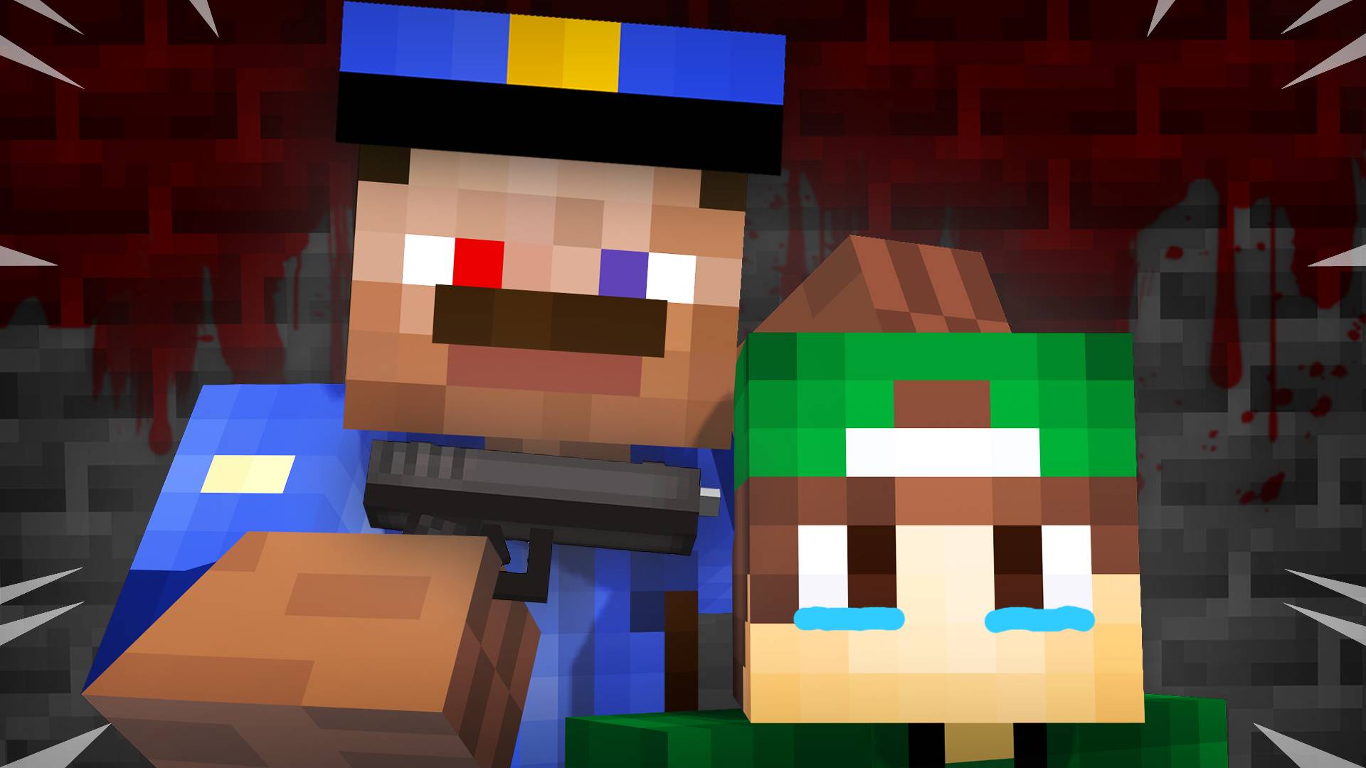 ЭТОТ ПОЛИЦЕЙСКИЙ ОХОТИТСЯ НА МЕНЯ В МАЙНКРАФТ | Риколит Minecraft