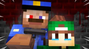 ЭТОТ ПОЛИЦЕЙСКИЙ ОХОТИТСЯ НА МЕНЯ В МАЙНКРАФТ | Риколит Minecraft