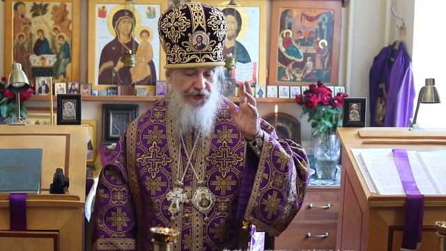 Проповедь епископа Амвросия (Тимрота) в Великий четверг, 2 мая 2024 года смотреть онлайн