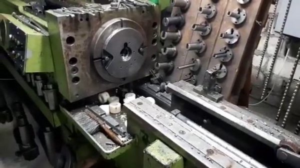 Работа протяжного станка