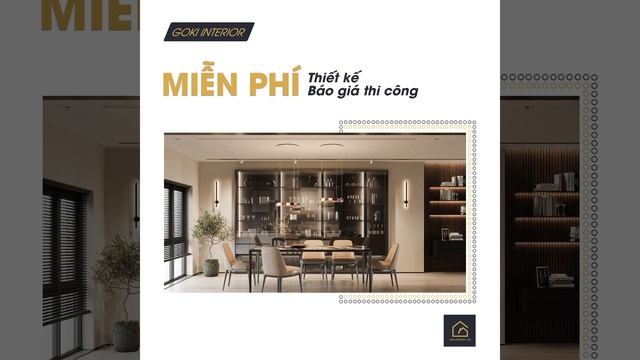 Miễn phí thiết kế 3D và dự toán thi công nội thất - Nội thất Goki смотреть онлайн