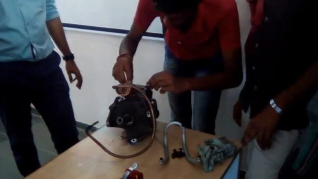 Dissemble and assemble of refrigerator compressor part 5 смотреть онлайн