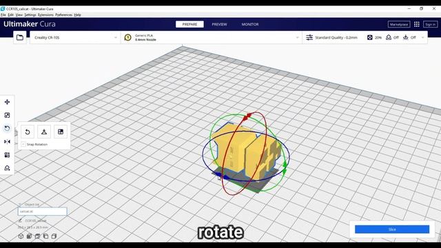 CURA TUTORIAL PART 2 (IN HINDI) | ORIENTING 3D MODELS | MOVING AROUNG THE BUILD PLATE смотреть онлайн