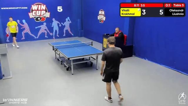 12:30 Vitalii Krokhmal 0-3 Oleksandr Liushnia South 2 WIN CUP 23.09.2022 WINCUP | TABLE TENNIS смотреть онлайн