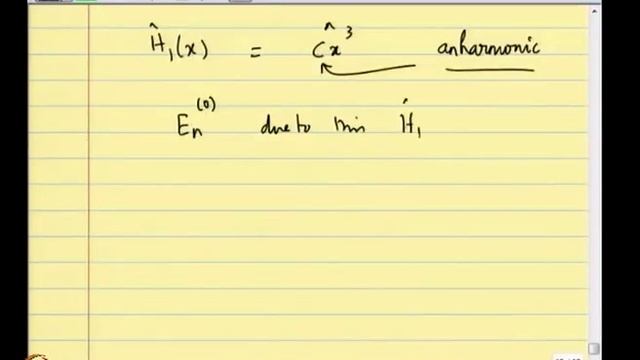 Lecture 49: First and Second Order Time Independent Perturbation Theory: Simple Examples смотреть онлайн