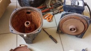 Разбираю насос поверхтностный самовсасывающий