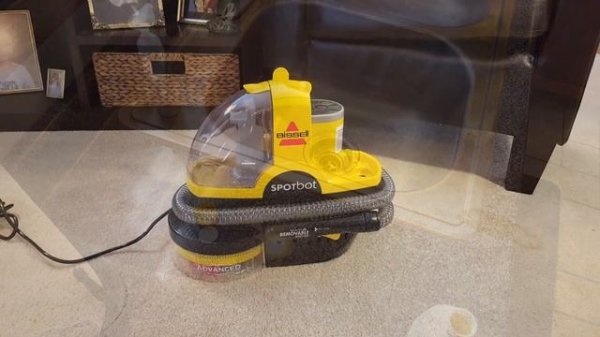 The SPOTBOT Carpet Cleaner by Bissell (Unboxing, Set Up & Review)