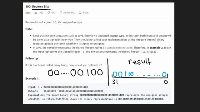 04 - Leetcode 190: Reverse Bits (RU) смотреть онлайн