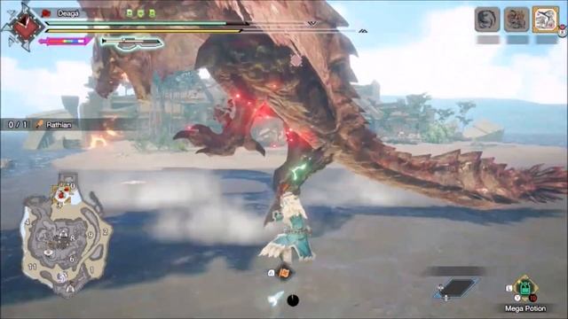 [MHRS] - Afflicted Rathian - Switch Axe (Simple Rules) - 5'26"97 - With Commentary смотреть онлайн