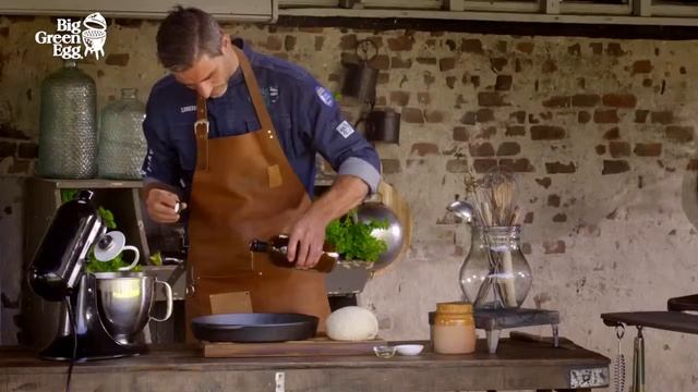Фокача на гриле Big Green Egg смотреть онлайн