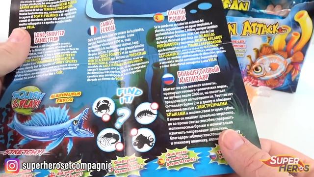 OCEAN ATTACK & CO Ils Sont Là Et Plus Terrifiants Que Jamais! Boite Complète Pochettes Altaya Revie
