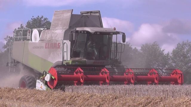 Harvest 2018 Claas Lexion 570 смотреть онлайн