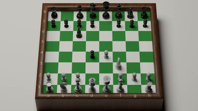 Chessboard Blender animation смотреть онлайн