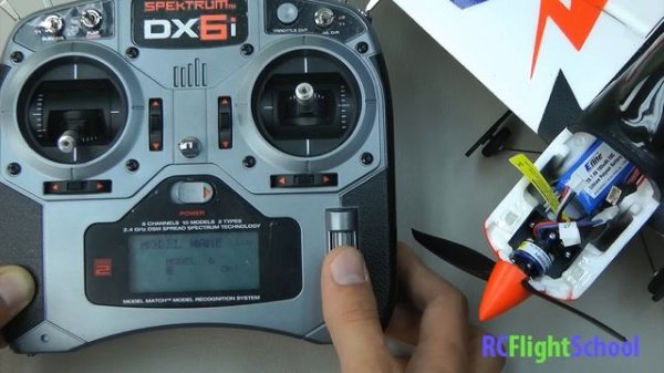 How To Bind An RC Plane or Helicopter-Using Spektrum DX6i