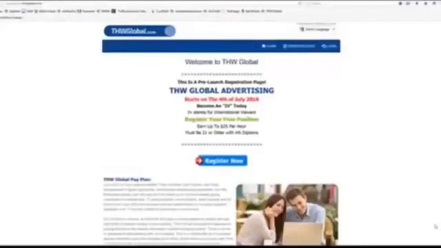 THW Global заработок без вложений 25$ в час YouTube смотреть онлайн