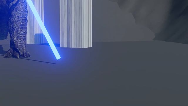 Godzilla 2021 Roar Animation Test {Blender} смотреть онлайн