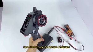 HOTRC CT-6A gun control battery instructions, lock function and automatic shutdown function