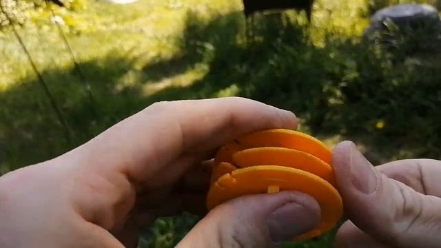 Замена лески на триммере. смотреть онлайн