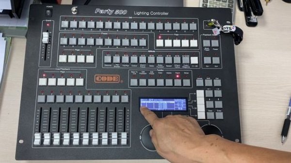 CODE DMX 512 Lighting Console - Party 500 (Tutorial)