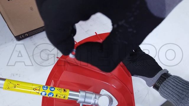 Montaggio Decespugliatore con ruote a spinta GeoTech WBC-P 540 смотреть онлайн