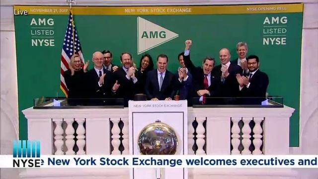 AMG (NYSE: AMG) rings the Opening Bell to celebrate 20 years as an NYSE listed company смотреть онлайн