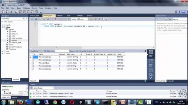 Урок 15. Операторы LEFT JOIN, RIGHT JOIN