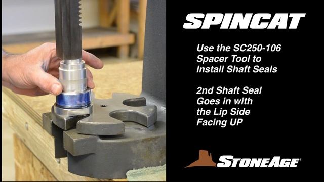 STONEAGE SPINCAT® SC-250 Tool Maintenance