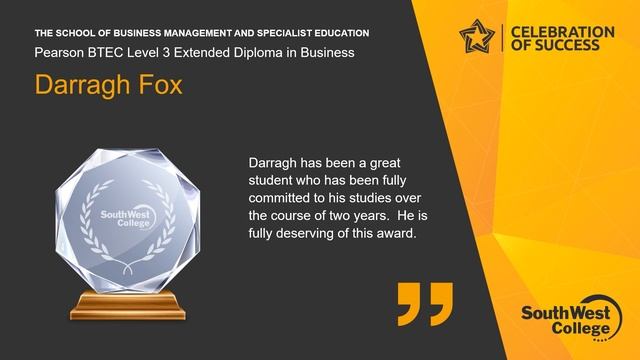 CoS 2021 Business Management смотреть онлайн