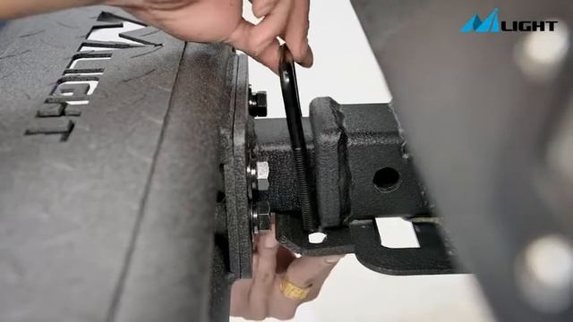 Nilight Hitch Step with 2" Hitch Receiver Rear Bumper Guard Protector смотреть онлайн