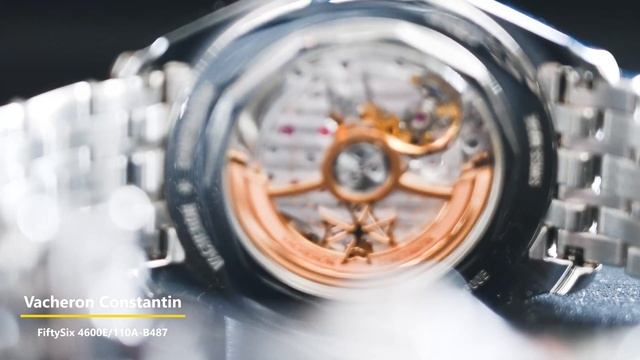 Vacheron Constantin FiftySix 4600E/110A-B487 Blue Dial Auto смотреть онлайн