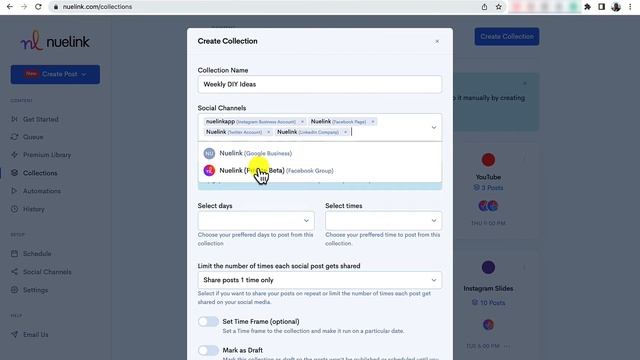 How to Create your First Collection on Nuelink смотреть онлайн
