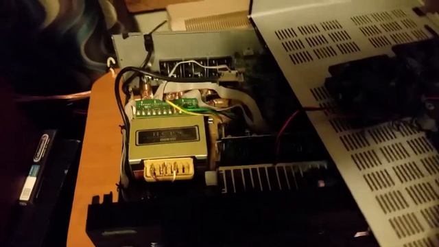 Onkyo 609 Reciever Overheating fixed with bits I had to hand (hdmi board has already been replaced) смотреть онлайн