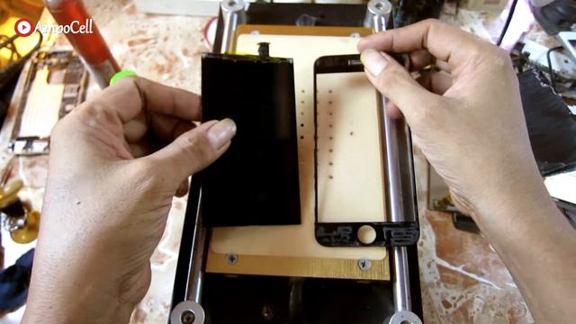 Cara Ganti Kaca LCD iphone6 Pake Lem Loka dari Kaca Lcd Iphone6 Bekas || SCREEN SPARATOR YIHUA 946D смотреть онлайн