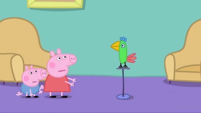 Французский с Пеппой 4. ПОПУГАЙ. С субтитрами. смотреть онлайн