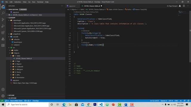 Create table from Scratch for Dynamics 365 Business Central Extension смотреть онлайн