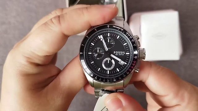 FOSSIL Watch Unboxing| Men's Decker Chronograph Stainless Steel Watch| CH2600I смотреть онлайн