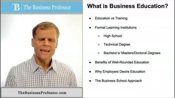 What is Business Education?