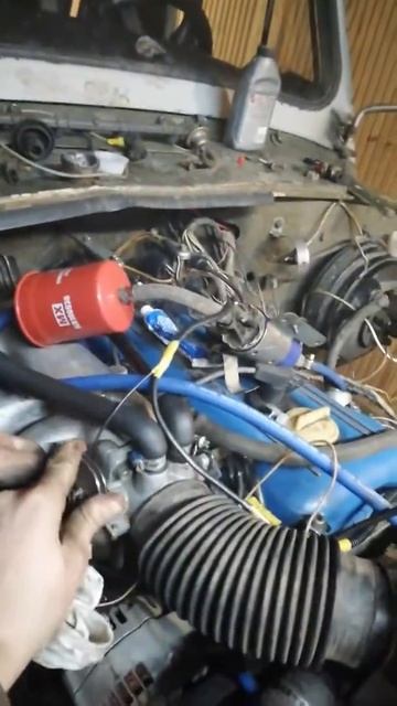 Запуск 406 двигателя на уазе 469 смотреть онлайн