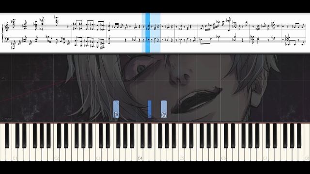 NassPiano | Katharsis — Tokyo Ghoul (Tutorial Cover) + Free Sheet Music
