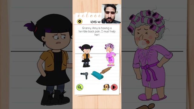 Brain test 4 Level 40 Walkthrough смотреть онлайн