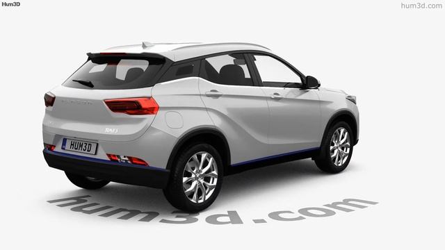 DongFeng Fengon E3 2024 3D Model By 3DModels.org