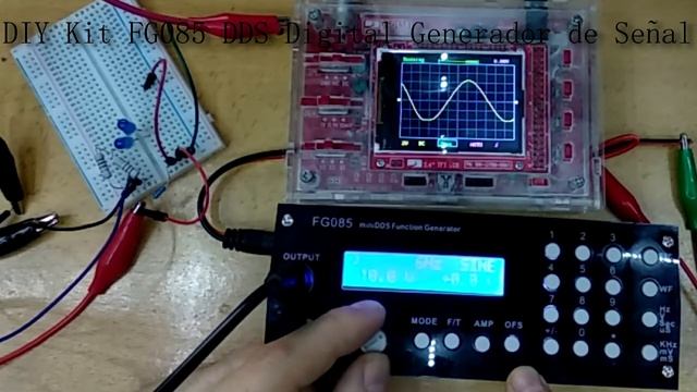 Tutorial de uso Kit FG085 generador de señal (2/2) смотреть онлайн