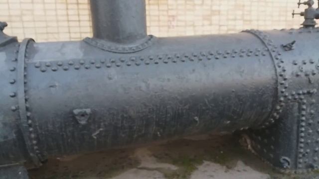 Кривой Паровой котел Паровоза узкоколейки Кривой Рог. смотреть онлайн