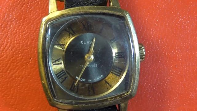 Наручные часы SLAVA, 17 jewels. MADE IN USSR. Наручные часы СЛАВА, 17 камней. Сделано в СССР смотреть онлайн